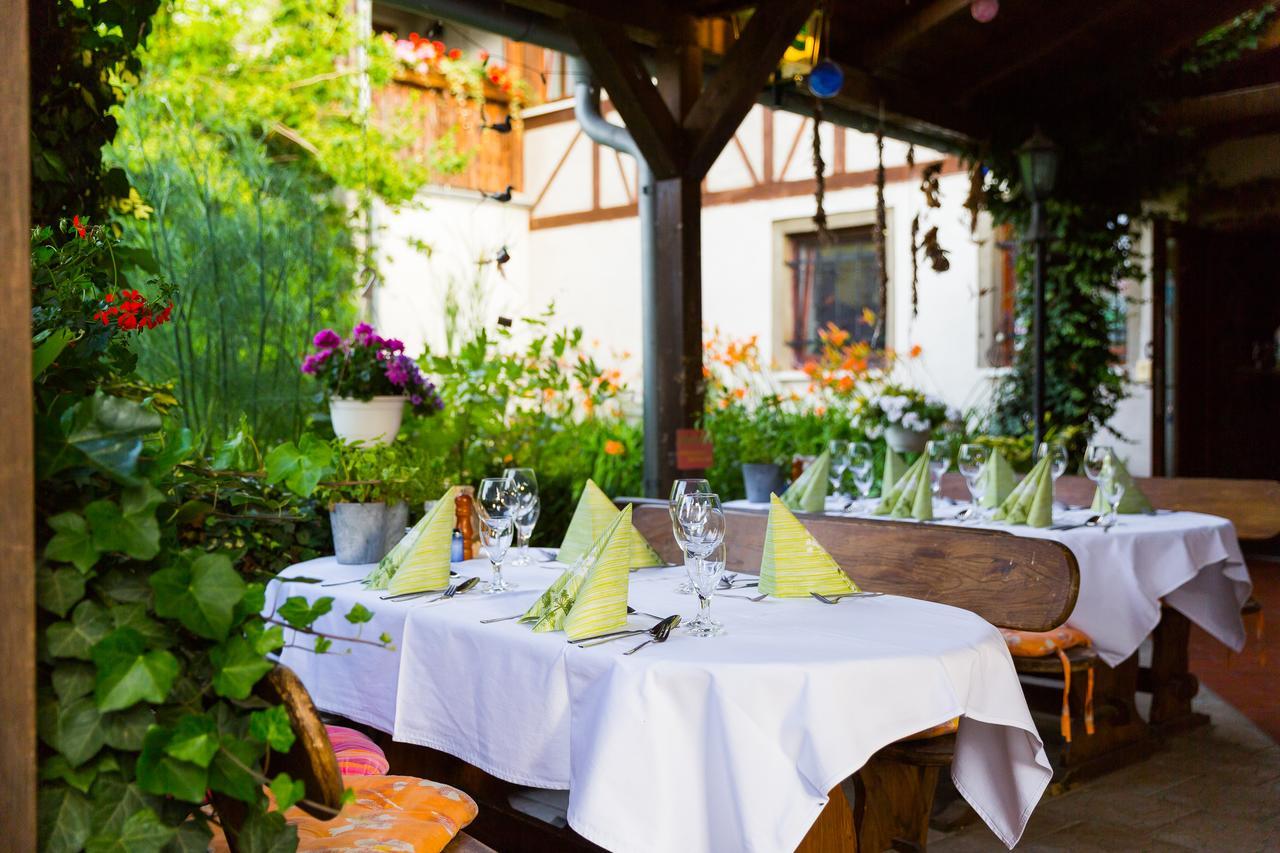 Kraeuterhotel Garni Zur Klostergrotte Nohra  外观 照片